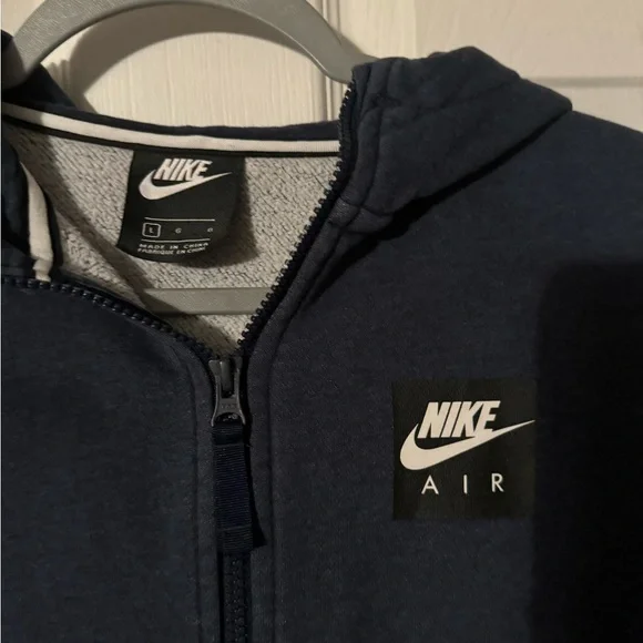 Boys Nike Hooded Zip Sweatshirt - Picture 2 of 7